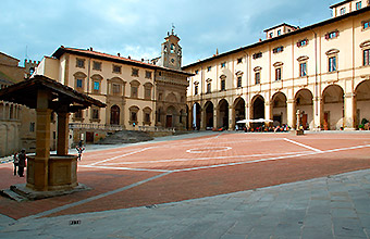 Art towns to visit in Tuscany and Umbria in the surroundings of Castiglion Fiorentino (Arezzo)
